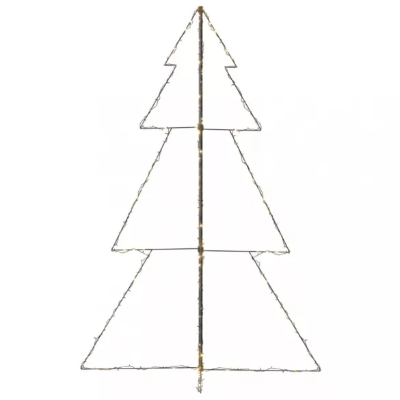 240 LED-es beltéri/kültéri kúp alakú karácsonyfa 118 x 180 cm