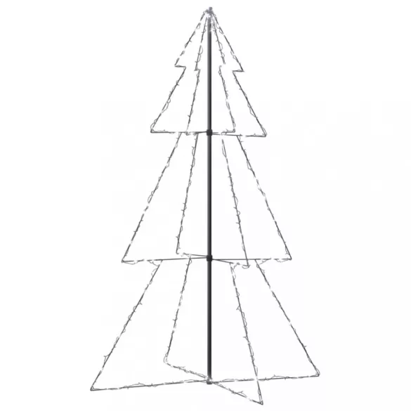 240 LED-es beltéri/kültéri kúp alakú karácsonyfa 118 x 180 cm