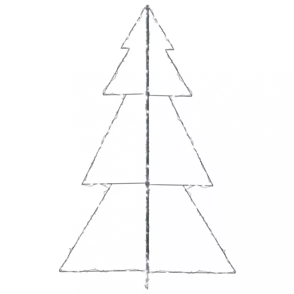 240 LED-es beltéri/kültéri kúp alakú karácsonyfa 118 x 180 cm