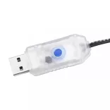 240 LED-es beltéri/kültéri kúp alakú karácsonyfa 118 x 180 cm