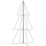 300 LED-es beltéri/kültéri kúp alakú karácsonyfa 120 x 220 cm