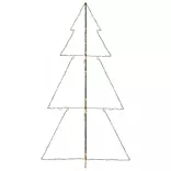 300 LED-es beltéri/kültéri kúp alakú karácsonyfa 120 x 220 cm