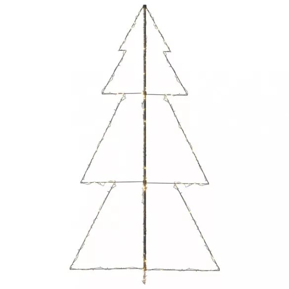 300 LED-es beltéri/kültéri kúp alakú karácsonyfa 120 x 220 cm