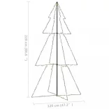 300 LED-es beltéri/kültéri kúp alakú karácsonyfa 120 x 220 cm