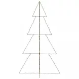 360 LED-es beltéri/kültéri kúp alakú karácsonyfa 143 x 250 cm