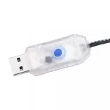 360 LED-es beltéri/kültéri kúp alakú karácsonyfa 143 x 250 cm