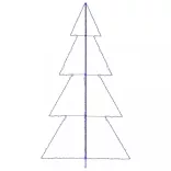 360 LED-es beltéri/kültéri kúp alakú karácsonyfa 143 x 250 cm