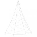 fémhorgos fali fa 720 hideg fehér LED-del 5 m