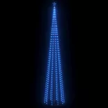 kúp alakú karácsonyfa 752 kék LED-del 160 x 500 cm