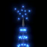kúp alakú karácsonyfa 752 kék LED-del 160 x 500 cm
