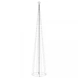 kúp alakú karácsonyfa 752 kék LED-del 160 x 500 cm