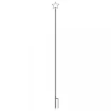 kék LED karácsonyfa beltéri kültéri 576 LED 3,6 m