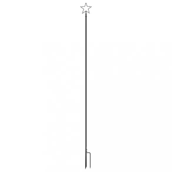 kék LED karácsonyfa beltéri kültéri 576 LED 3,6 m