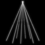 hideg fehér LED karácsonyfa beltéri kültéri 1300 LED 8 m