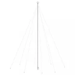 hideg fehér LED karácsonyfa beltéri kültéri 1300 LED 8 m