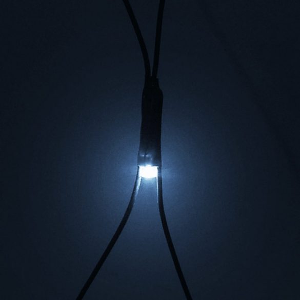 kültéri hálós hideg fehér karácsonyi világítás 204 LED 3 x 2 m