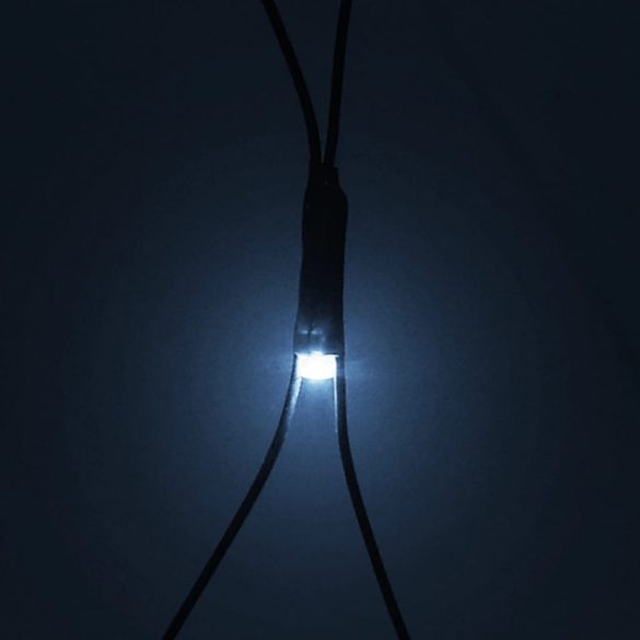 kültéri hálós hideg fehér karácsonyi világítás 306 LED 3 x 3 m