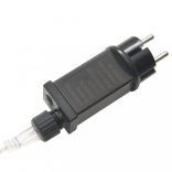 színes kültéri hálós karácsonyi világítás 306 LED-del 3 x 3 m