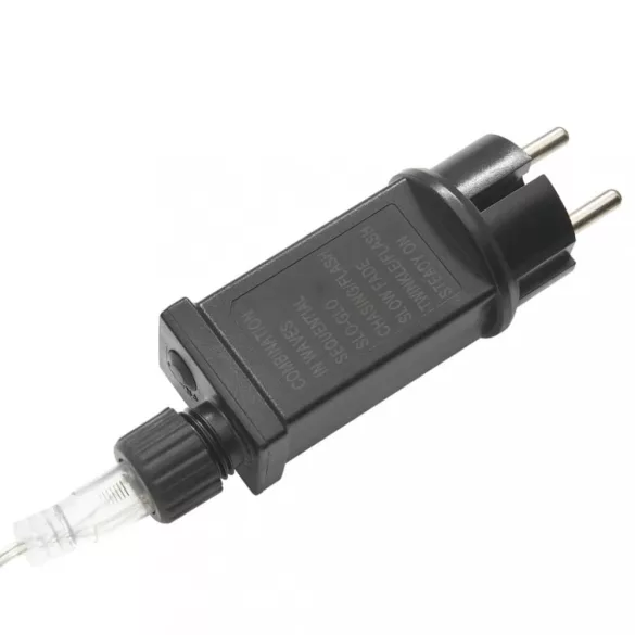 kék kültéri hálós karácsonyi világítás 544 LED 4 x 4 m