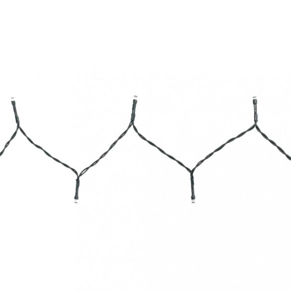 180 LED-es színes karácsonyi fényháló 180 cm