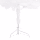 fehér PVC sarok műkarácsonyfa 240 cm