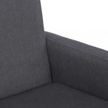 sötétszürke szövet hintaszék