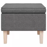 világosszürke szövet szék falábakkal