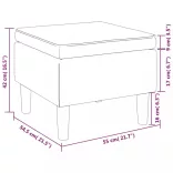 fekete szövet szék falábakkal