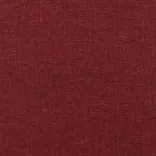 bordó szövetszék falábakkal