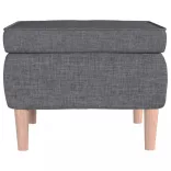 világosszürke szövet szék falábakkal