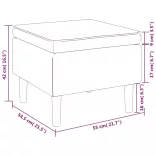 sötétszürke szövet szék falábakkal