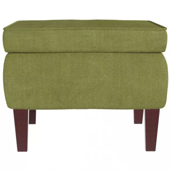 világoszöld bársonyszék falábakkal