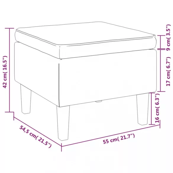 világoszöld bársonyszék falábakkal