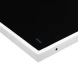 11 részes fehér textilén kerti étkezőgarnitúra párnákkal