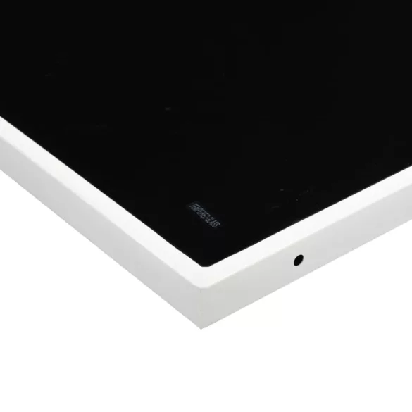 11 részes fehér textilén kerti étkezőgarnitúra párnákkal