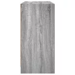 szürke sonoma színű szerelt fa tálalószekrény 102x37x75,5 cm