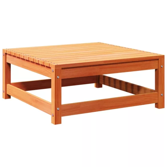 8 részes viaszbarna tömör fenyőfa kerti ülőgarnitúra párnákkal