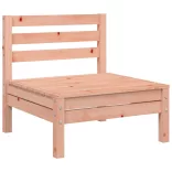 8 részes tömör duglászfenyő kerti kanapészett párnákkal