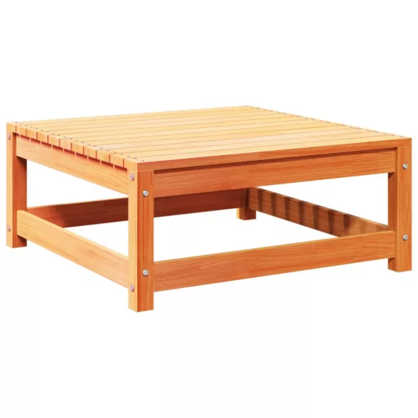 8 részes viaszbarna tömör fenyőfa kerti ülőgarnitúra párnákkal