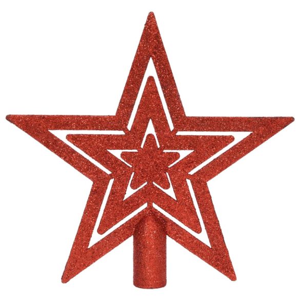 64 részes piros és fehér karácsonyi gömbszett