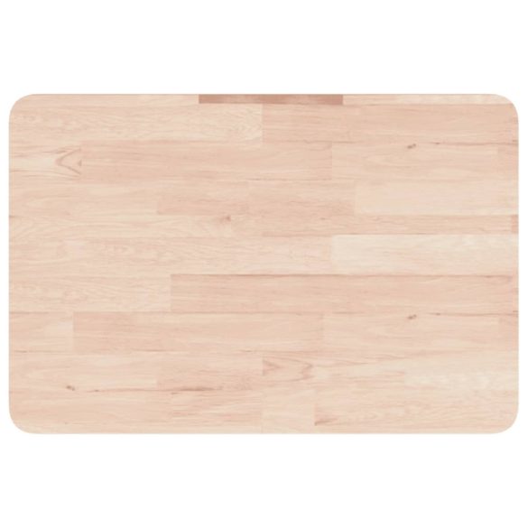 acél és tömör tölgyfa falra szerelhető mosdópolc