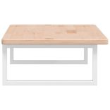 acél és tömör tölgyfa falra szerelhető mosdópolc