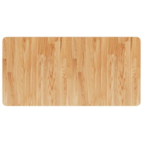 acél és tömör tölgyfa falra szerelhető mosdópolc