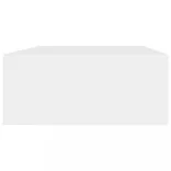 fehér MDF falra szerelhető fiókos polc 40 x 23,5 x 10 cm