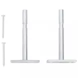 fehér MDF falra szerelhető fiókos polc 40 x 23,5 x 10 cm