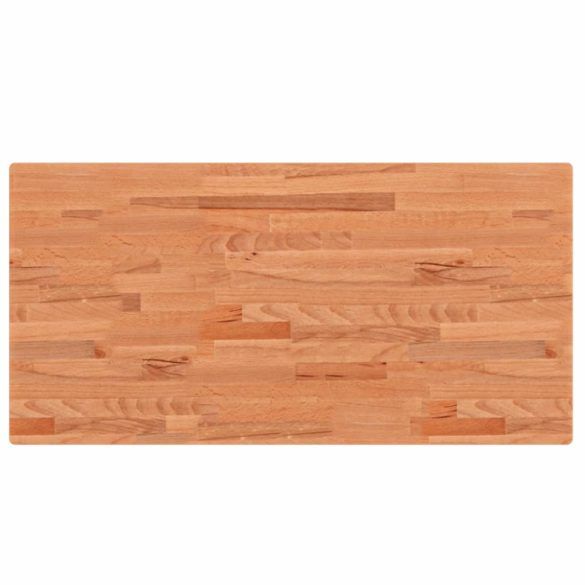 acél és tömör bükkfa falra szerelhető mosdópolc