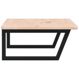 acél és tömör tölgyfa falra szerelhető mosdópolc