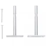 betonszürke MDF falra szerelhető fiókos polc 40 x 23,5 x 10 cm