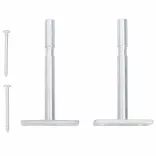 fekete MDF falra szerelhető fiókos polc 60 x 23,5 x 10 cm