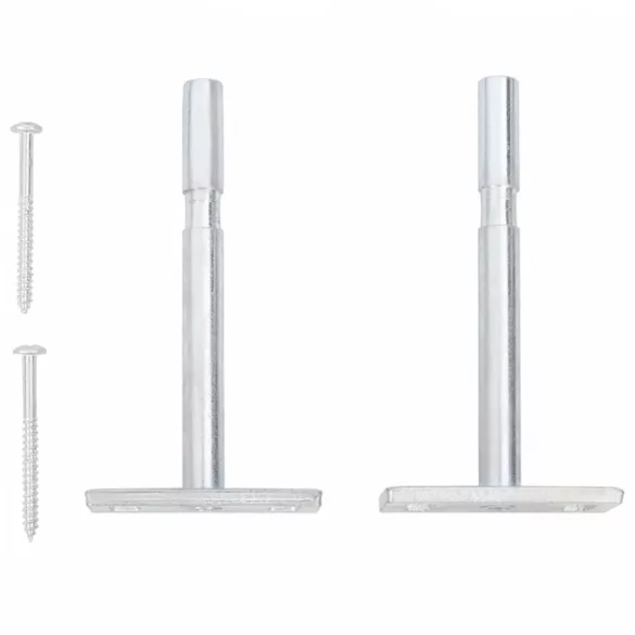 fekete MDF falra szerelhető fiókos polc 60 x 23,5 x 10 cm